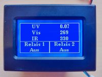 UVVisIRControl 2.9" Panel UV-Index, Umgebung und Infrarotlicht Bayern - Rosenheim Vorschau