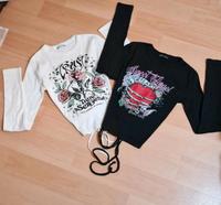 Bershka Crop Oberteile Gr.M/38 Longsleeve Rückenschnürung Nürnberg (Mittelfr) - Südoststadt Vorschau