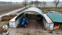 Große Auswahl an stabilen & wetterfesten Überdachungen - 6x6x2m, 8x6x3m, 8x12x3m, 10x12x3,6m - Containerüberdachung Containertop Rundbogenhalle Rundbogenüberdachung Fahrsiloüberdachung Schutz Depot Hamburg-Mitte - Hamburg Altstadt Vorschau