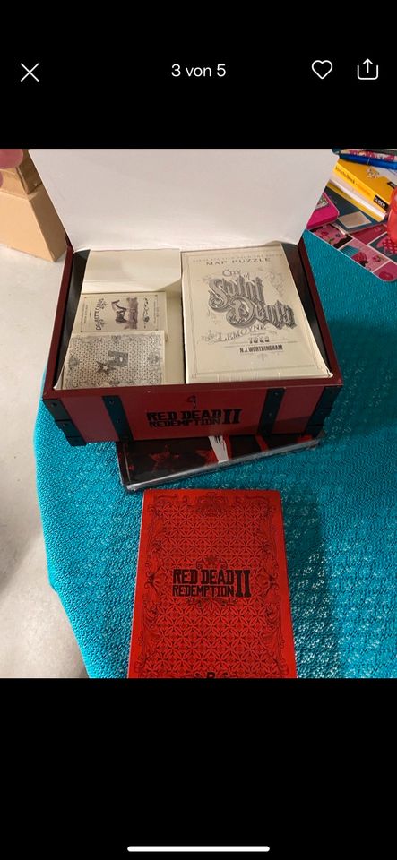 Red Dead Redemption 2 Collectors Edition Box mit Lösungsbuch in Ansbach