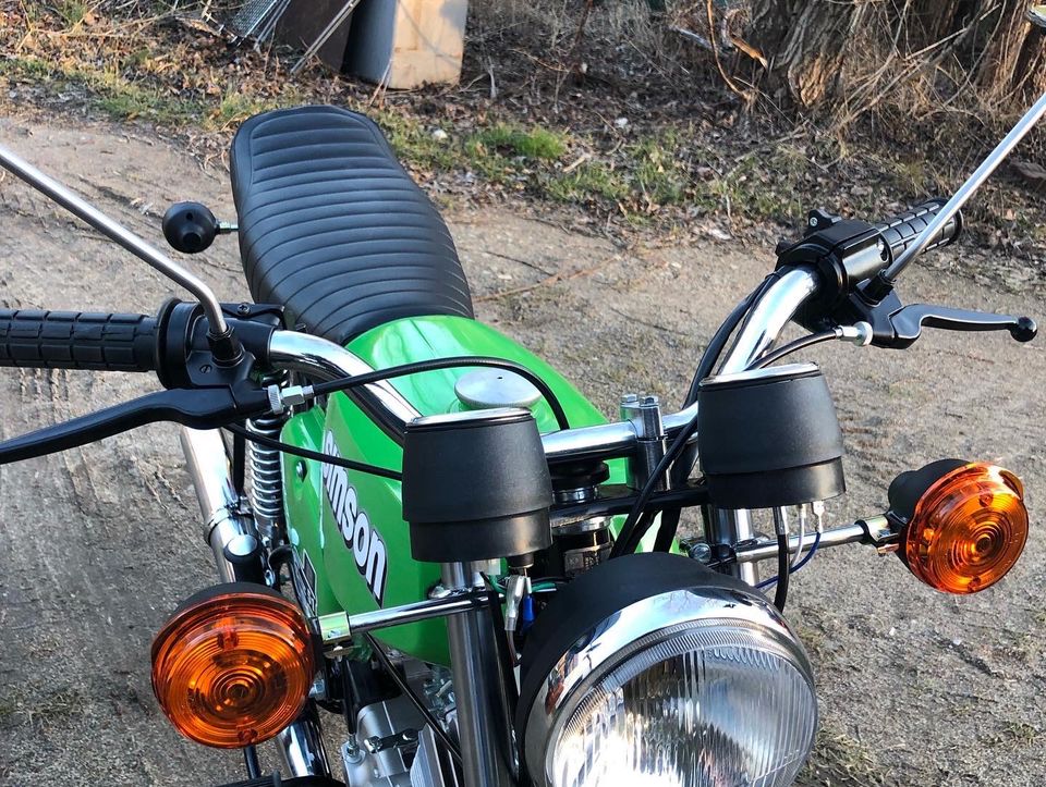 Simson S51 Saftgrün Neuaufbau in Brandenburg - Oderberg, Mofas und Mopeds  gebraucht