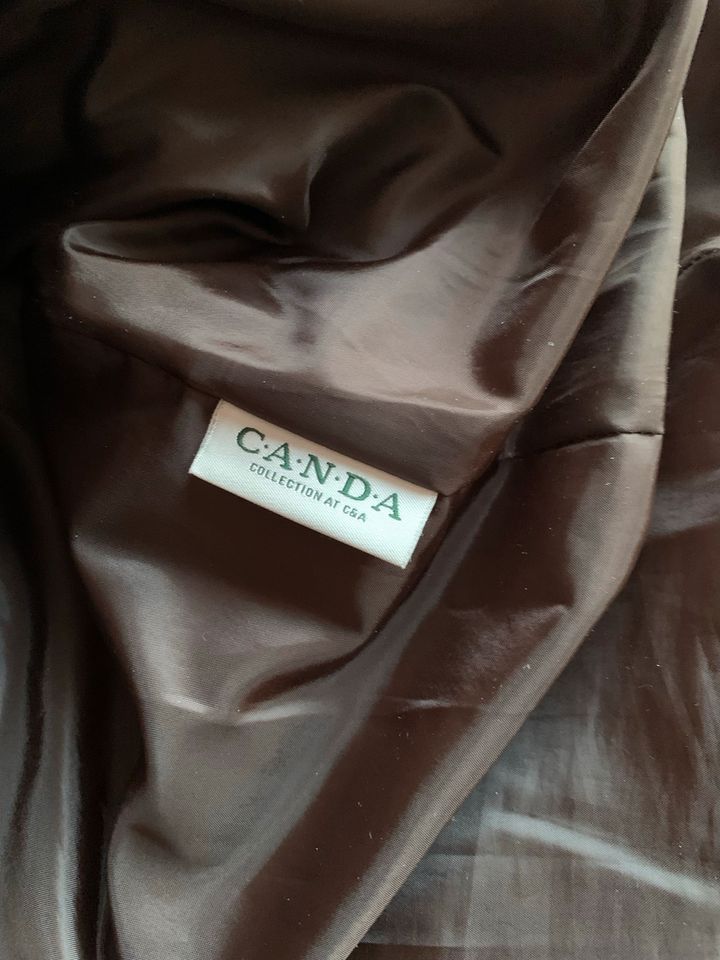 Jacke Mantel Winterjacke Canda braun Gr. 44 in Lippstadt