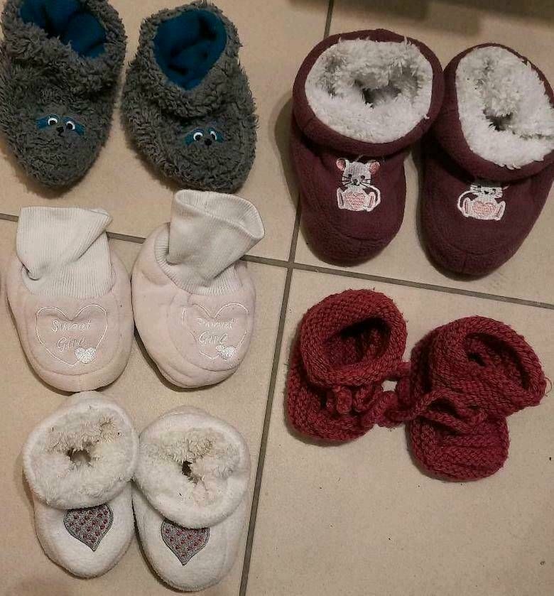 Erste Schuhe Mädchen, Lauflerner, Elefanten, Kinderwagenschuhe in Berglern