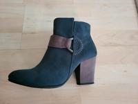 Marco Tozzi Stiefeletten Wildleder Optik grün / braun Größe 38 Saarland - Saarlouis Vorschau