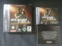 Gameboy advance Spiel  Splinter Cell  Verpackung ohne Spiel Thüringen - Mönchenholzhausen Vorschau