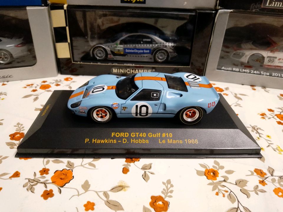 IXO 1968 Le-Mans GULF Ford GT-40 Modellauto 1:43 lmc026 in Hamburg