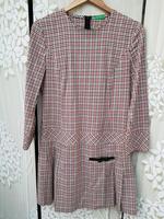 Karrirtes Winterkleid,  Gr 38, Benetton Bayern - Kempten Vorschau