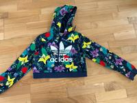 Adidas Originals Cropped Hoodie neu XS blosssom Life floral Saarland - Eppelborn Vorschau