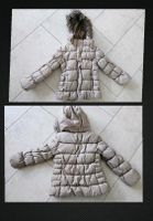 Winterjacke Gr. 110 Mädchen beige Bayern - Großwallstadt Vorschau