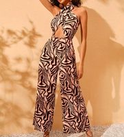 Einteiler Jumpsuit Muster Sommer Party Urlaub vacay M 38 Niedersachsen - Nordstemmen Vorschau