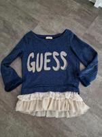 Guess Pulli blau glitzer Rüschen XS S 34 36 Nordrhein-Westfalen - Wesel Vorschau