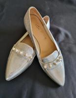 Vero Cuoio by Gabriele, Damenschuhe, silber, Gr. 39 1/2 Bayern - Oberpleichfeld Vorschau