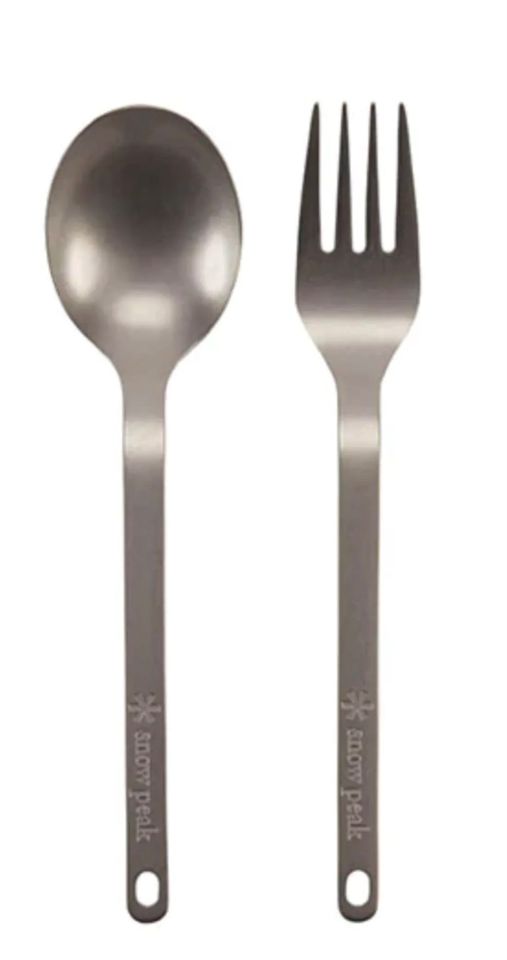 SUCHE: Snow Peak Besteck cutlery Titan Löffel camping in Lübeck