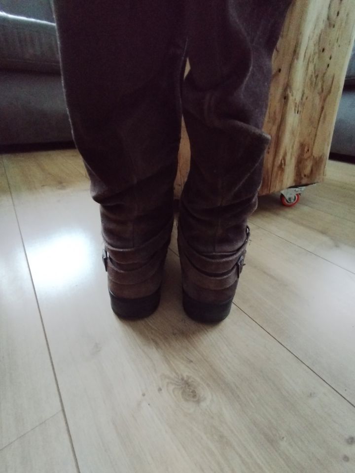 ♥ RICOSTA ♥ gefütterte Winterstiefel Gr. 36 LEDER m. TEX Membrane in Ehingen (Donau)