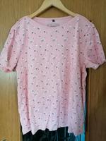 Shirt Damen Größe XL neuwertig rosa Blumen Thüringen - Hermsdorf Vorschau
