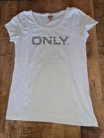 Only Damen Tshirt weiss Gr. L Neuwertig Bayern - Geisenhausen Vorschau