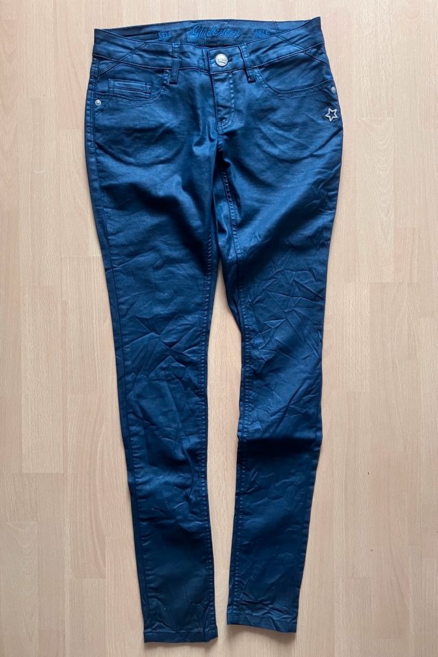 Glücksstern Nele Jeans Skinny NEU W27 dunkelblau dünner Stoff  34 in Ühlingen-Birkendorf