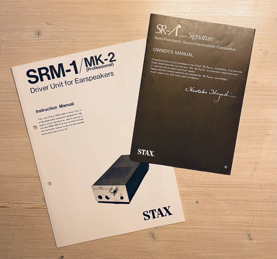 STAX Lambda Signature, SRM 1 / MK-2, SRD 7 / MK-2 in Postbauer-Heng