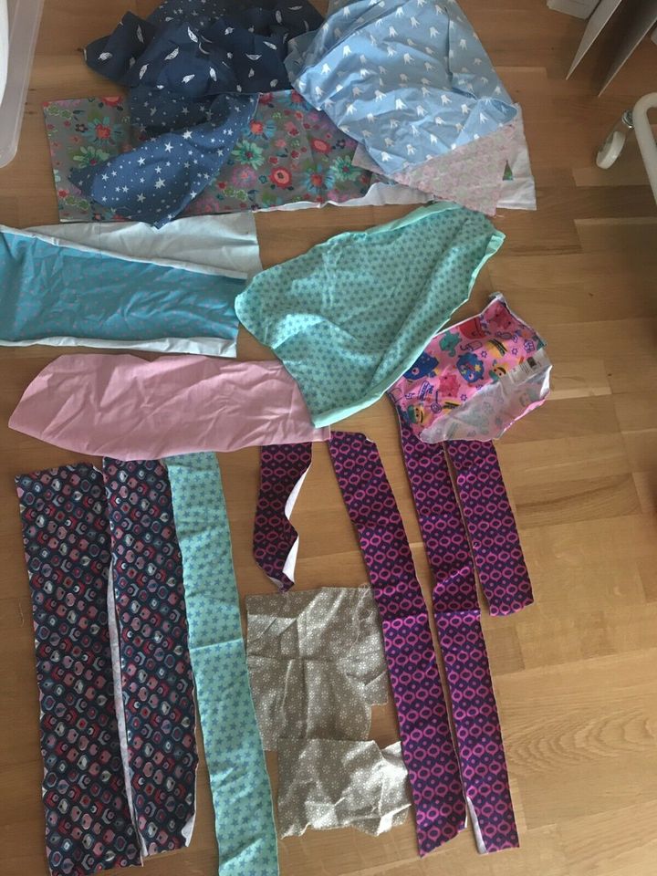 Paket Stoffreste Baumwolle Jersey Patchwork Nähen in Epfach