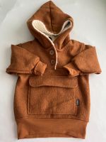 Nordkidz Hoodie Wollwalk braun Gr 74/80 Übergang Wolle neu Baden-Württemberg - Dornstadt Vorschau