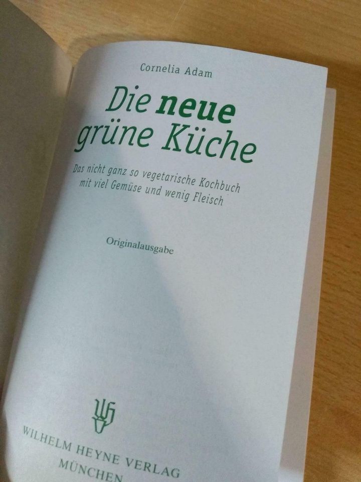 Die neue grüne Küche,mit viel Gemüse und nicht ganz soviel Fleisc in Weißenburg in Bayern