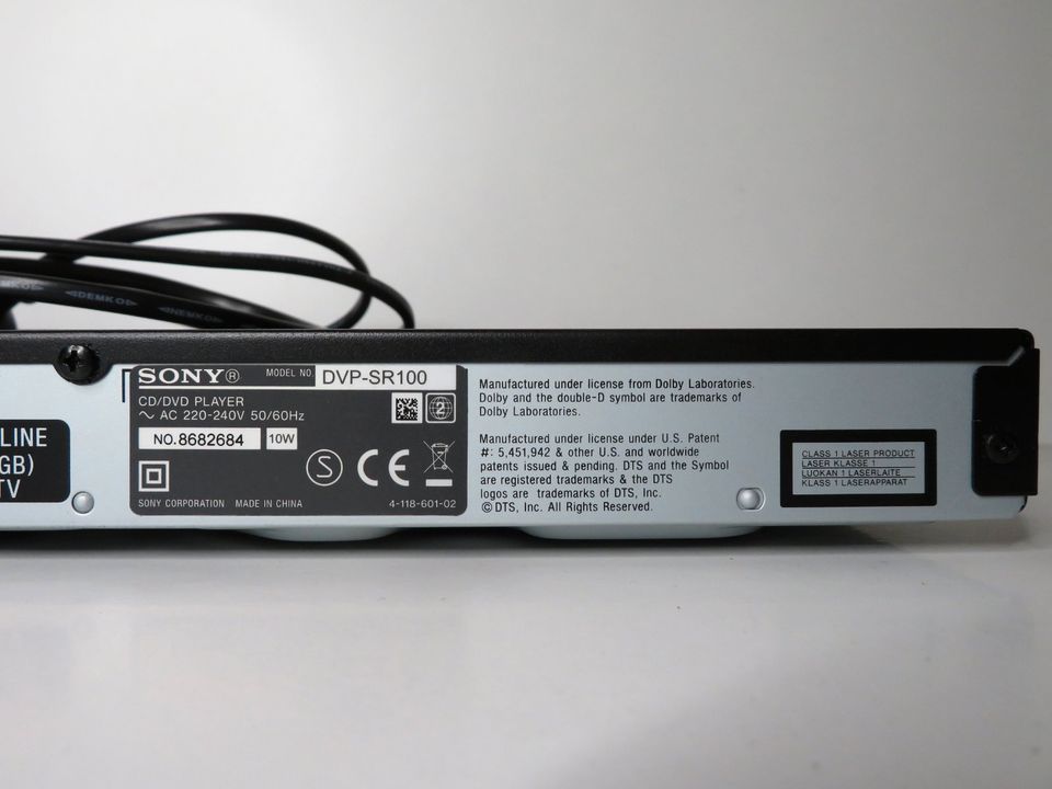 Sony DVD Player DVP-SR100 in Bremen