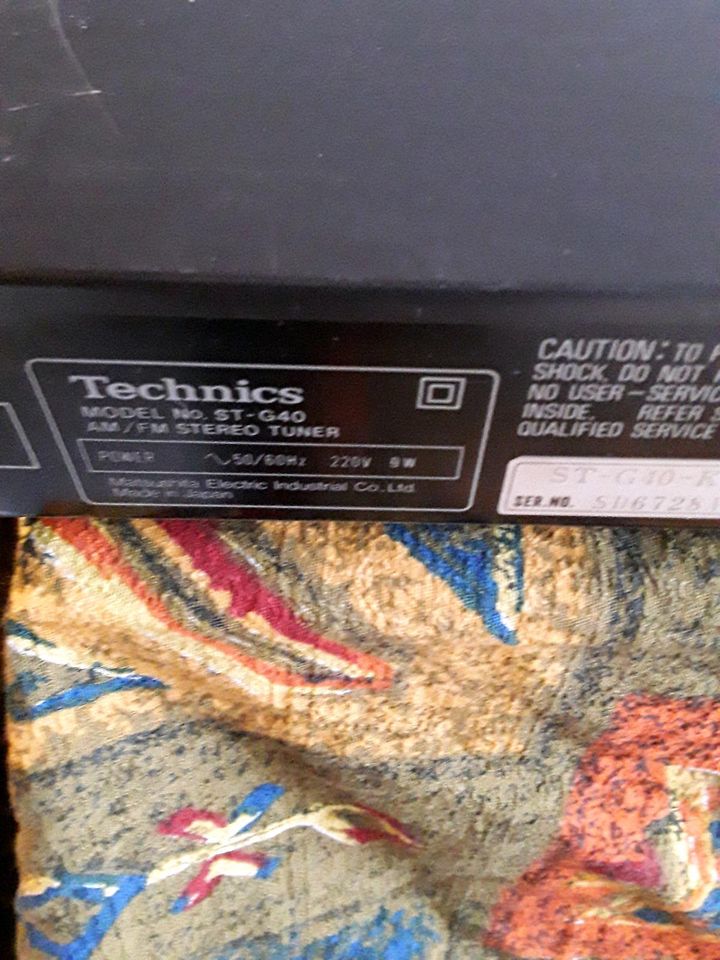 Technics  ST - G 40 Turner Erlös geht ans Tierheim Moers in Moers