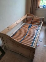 Holzbett mit 80cm Lattenrost und Bettkasten - Bett Berlin - Treptow Vorschau