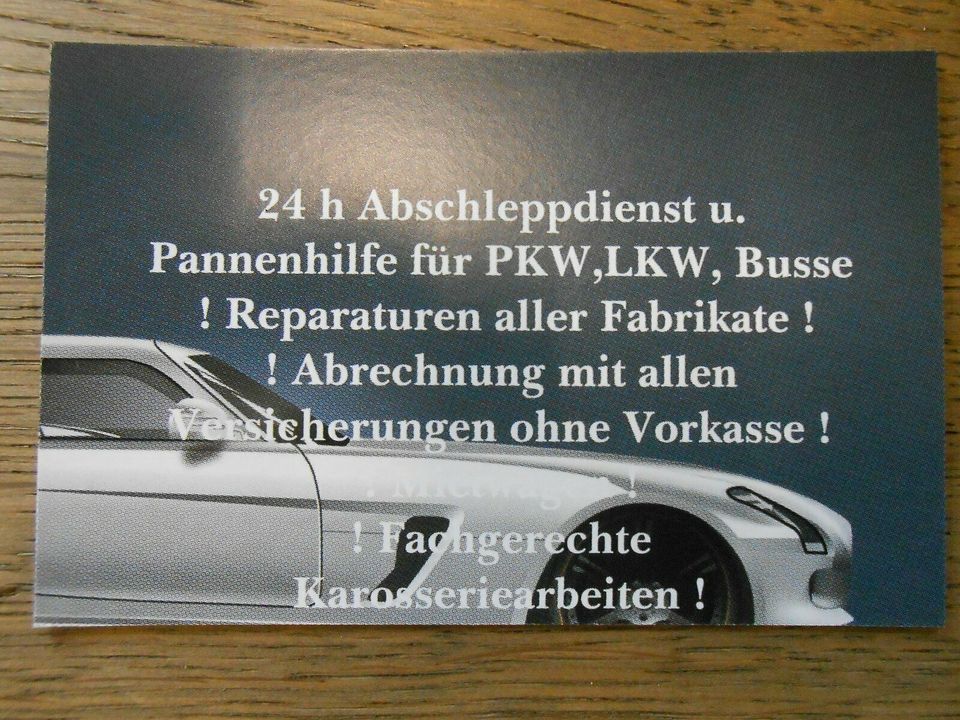 KFZ-SACHVERSTÄNDIGENBÜRO THOMAS BUSS !PKW-LKW-WOHNMOBILE-MOTORRAD in Seesen