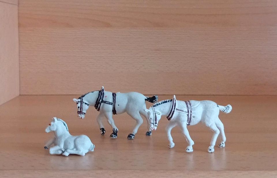 Hongkong Pferde Spielzeug Tier Figuren Bauernhof in Lengenfeld Vogtland