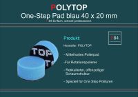 POLYTOP One-Step Pad blau 40 x 20 mm (2er Pack) F84 Rotationspad Bayern - Tirschenreuth Vorschau