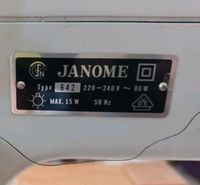 Nähmaschine Janome Type 642 Baden-Württemberg - Wiesloch Vorschau