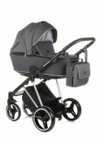 Kinderwagen Adamex Cristiano Special Edition 3in1 Graphit Silber Leipzig - Schönefeld-Abtnaundorf Vorschau