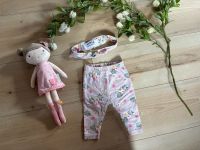 NEU DopoDopo Newborn Set Hose und Stirnband Baby Blumen Leggings Thüringen - Camburg Vorschau