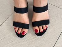 Frauen Pumps Sandalen schwarz gr. 38 H&M neuwertig Nordrhein-Westfalen - Gütersloh Vorschau