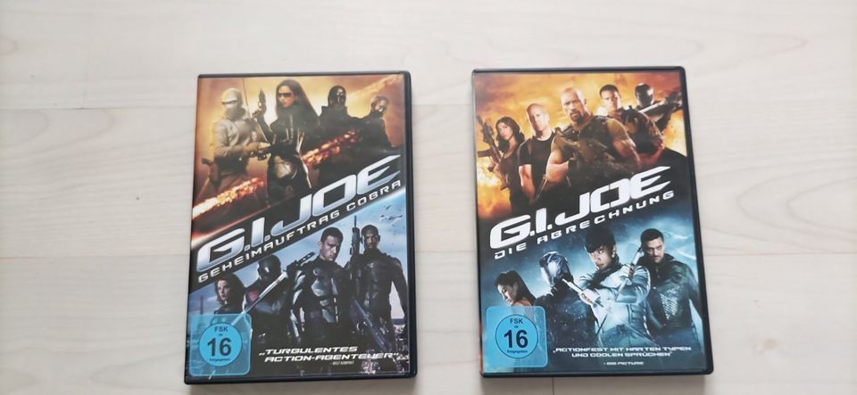 DVD"s 2 x G.I.JOE GEHEIMAUFTRAG COBRA,DIE ABRECHNUNG in Rostock