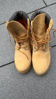 neuwertige Timberland Boots für Damen, hellbraun, Gr. 8 W Hessen - Neu-Isenburg Vorschau