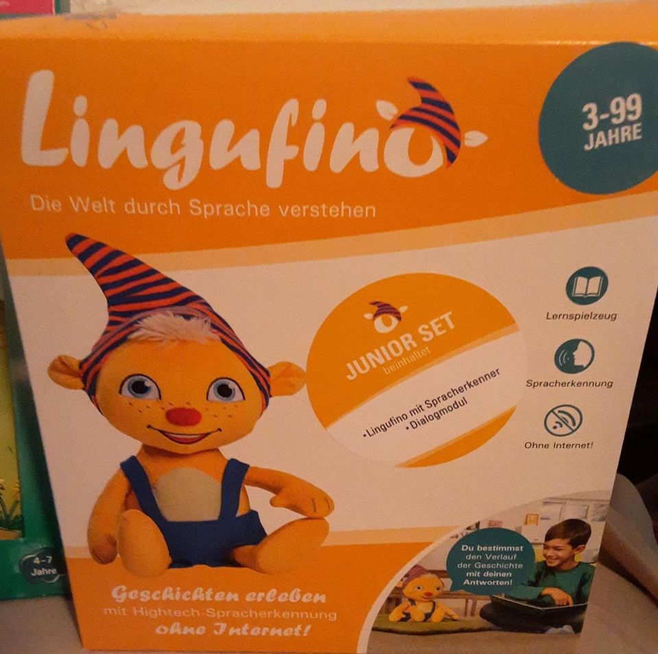 Lingufino junior Set plus extra Buch nagelneu in Bobitz