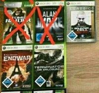 Xbox 360 Spiele Terminator Tom Clancy Baden-Württemberg - Spaichingen Vorschau