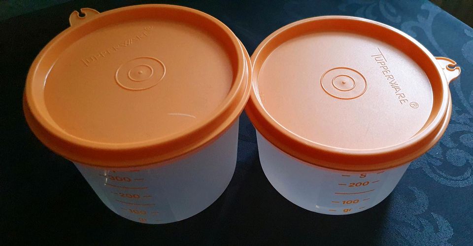 Neu! ❤️  Tupperware 2 Behälter mit Maßeinheit 450 ml + 550 ml in Ratingen
