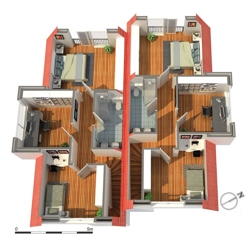 Effizientes, ökonomisches und komfortables Doppelhaus zum Wohlfühlen in Lingen (Ems)