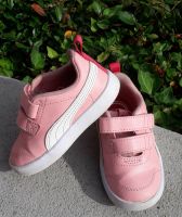 Sneaker PUMA Courtflex Klettverschluss rosa weiß (Gr. 22) Bayern - Wasserlosen Vorschau