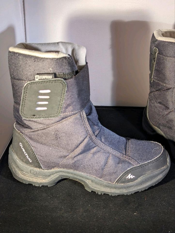 Kinderschuhe, Winterstiefel, Quechua, 35 in Waldmünchen