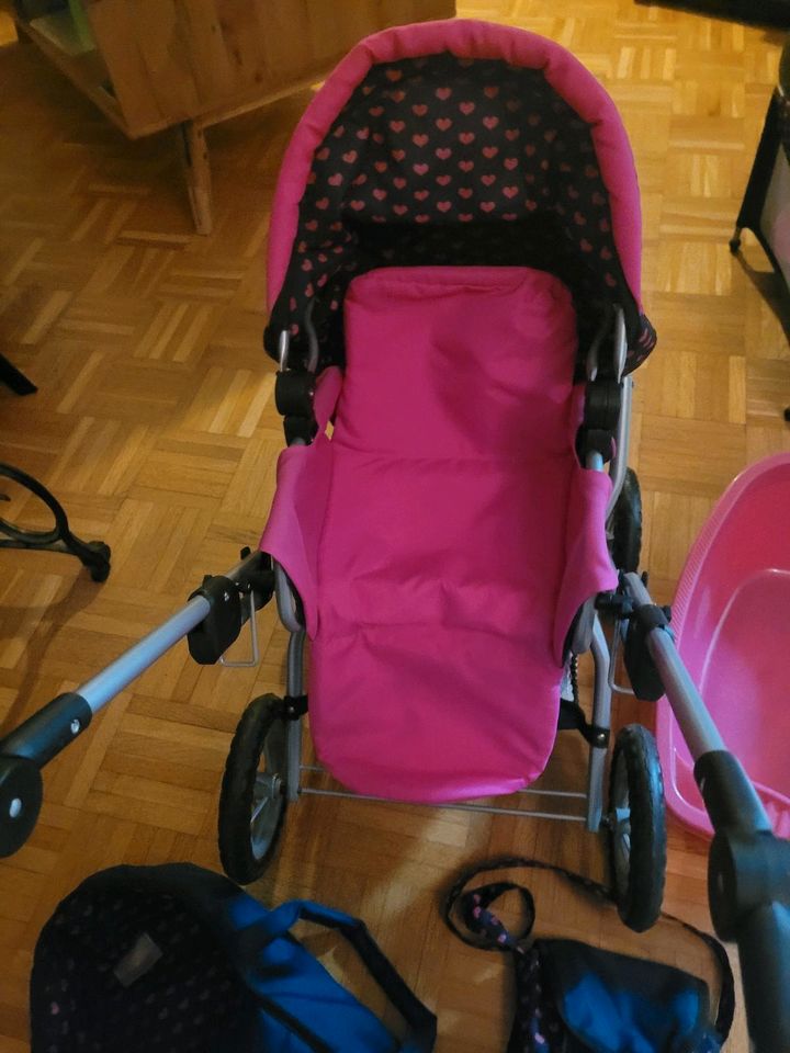 Puppenkinderwagen Set in Bergisch Gladbach