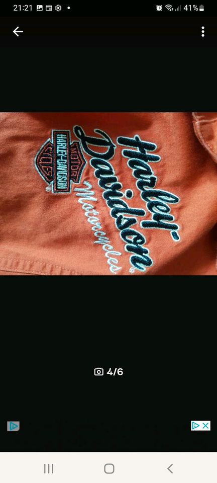 Original Harley Davidson Garagenshirt in Butzbach