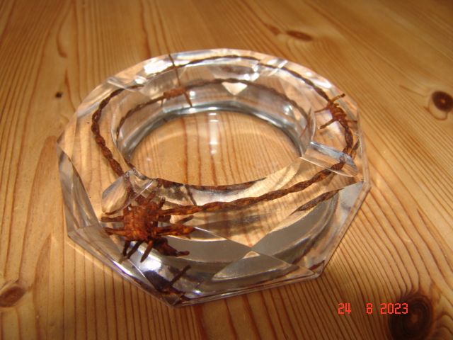 Aschenbecher Ascher  transparent - Handmade in Laboe