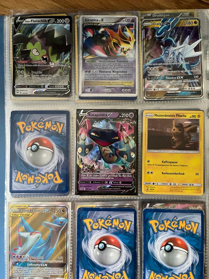 Pokémon Karten Sammlung Bulk Vmax, Holo, Ex, Gx in Bergisch Gladbach