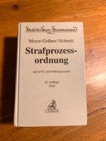 Kommentar StPO Meyer-Goßner 2019 Baden-Württemberg - Tübingen Vorschau