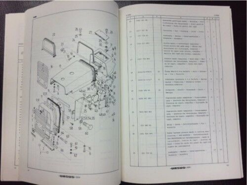 Ersatzteilkatalog Ursus 3514 aus 1990 in Cölpin