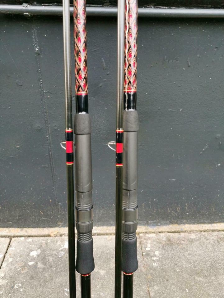 2× Sportex handbuilt Carp Karpfenruten 12ft 3lbs Carp Rods Angeln in Bad Bentheim